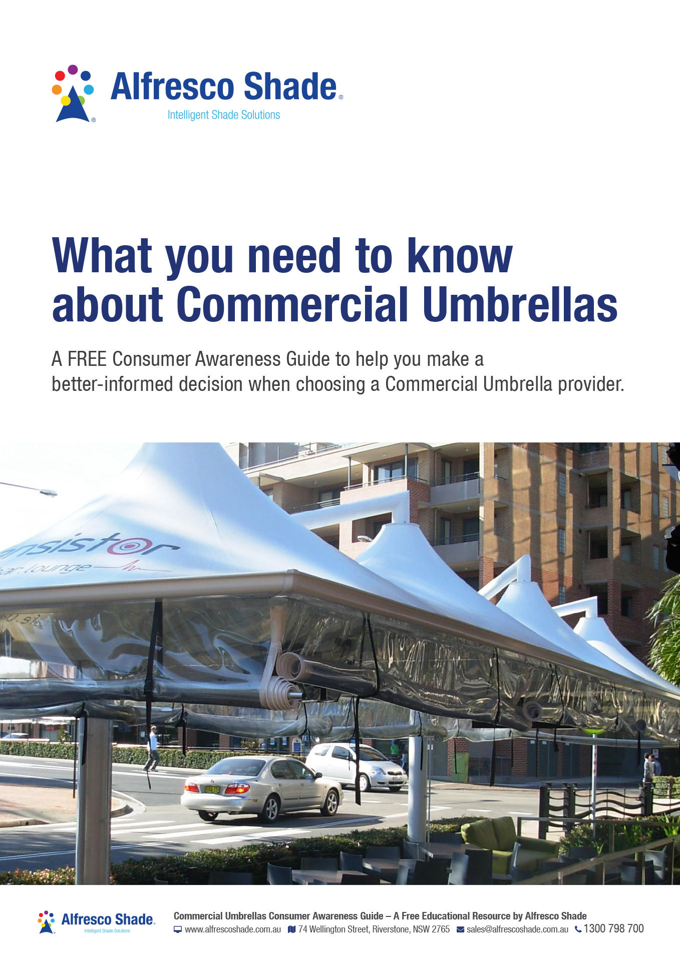 Guide Umbrellas Alfresco Shade